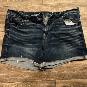 American Eagle Super Stretch Midi Shorts